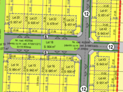 Teren intravilan Puz in aprobare 46 parcele Bucovat