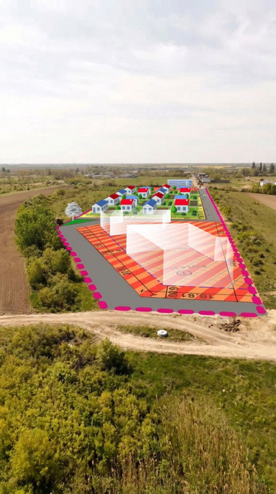 Parcele de vanzare pentru blocuri, cu toate utilitatile - Mosnita Noua 3, foxfort.ro