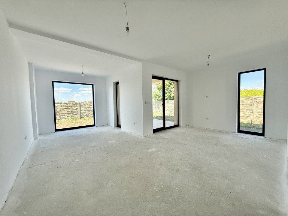 Duplex superb cu 4 camere si teren de 392 mp in Dumbravita 2, foxfort.ro