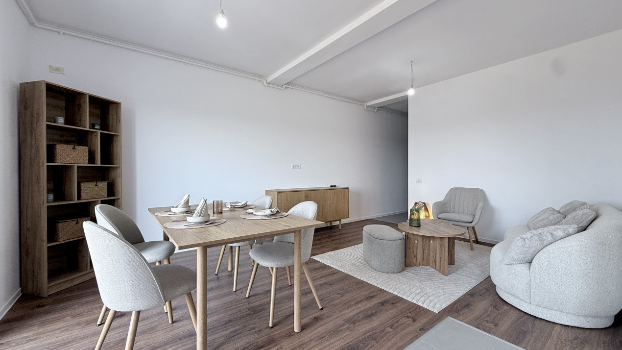 Comision 0% Apartament de vanzare, 2 camere + doua terase - Mosnita Noua 2, foxfort.ro