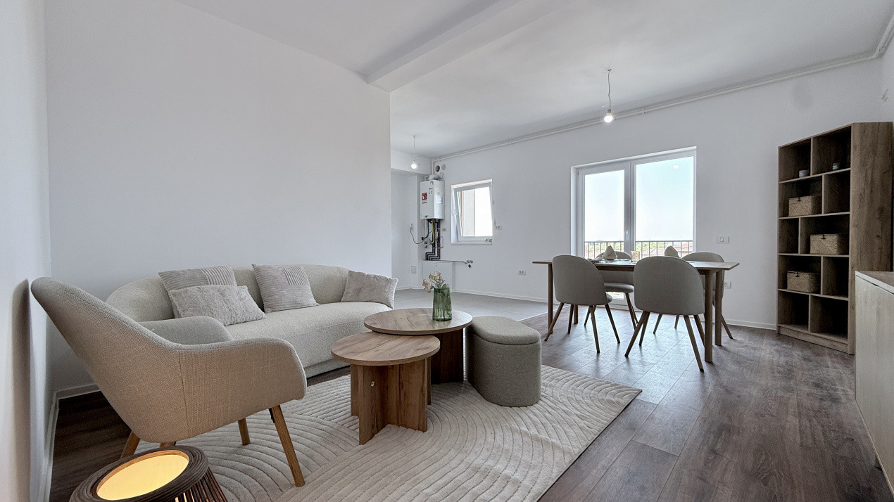 Comision 0% Apartament de vanzare, 2 camere + doua terase - Mosnita Noua 3, foxfort.ro
