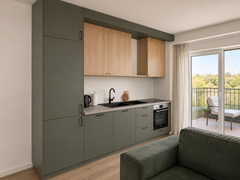 Apartament de inchiriat cu 2 camere - zona Aradului - British School  3, foxfort.ro