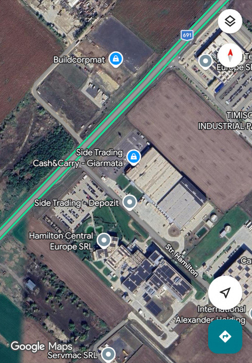 Teren intravilan Curti construcții zona industriala Giarmata Dumbravita 1, foxfort.ro