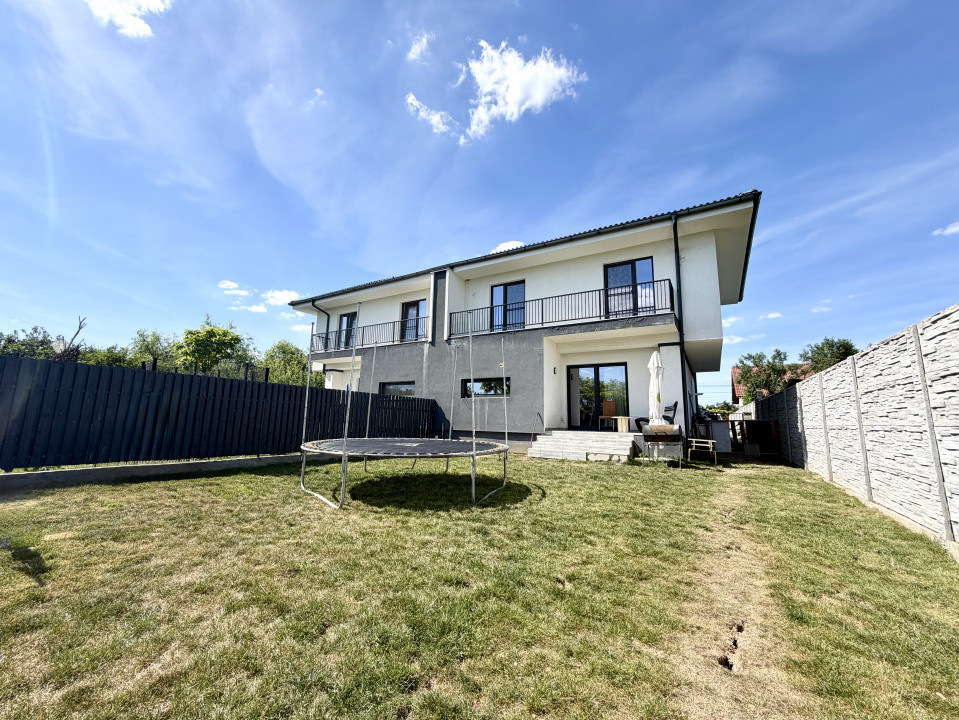 Duplex mobilat complet, 4 camere, teren 430 mp in Sanandrei 1, foxfort.ro