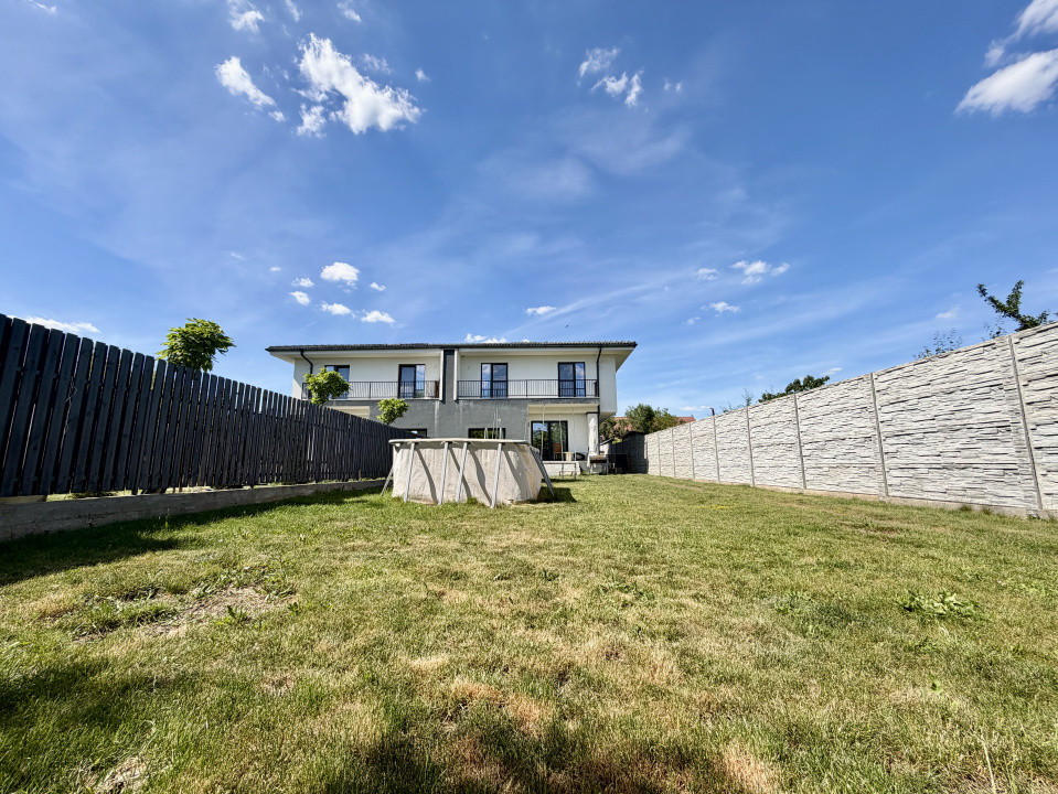 Duplex mobilat complet, 4 camere, teren 430 mp in Sanandrei 23, foxfort.ro