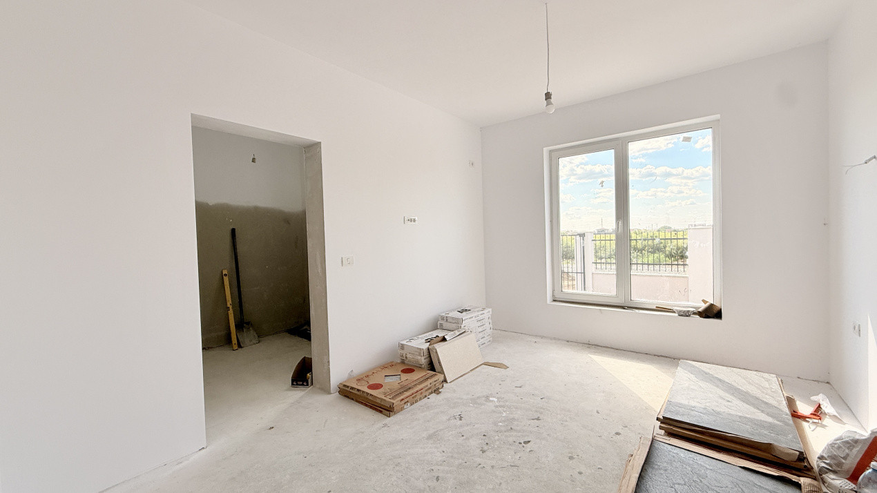 Duplex de vanzare, 3 camere + 2 bai - 96 mp - Mosnita Noua 11, foxfort.ro