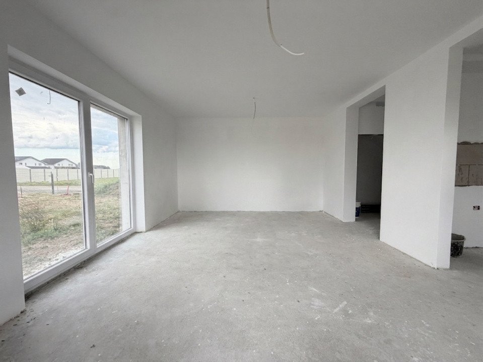 Duplex la cheie cu 3 camere, toate utilitatile - in Mosnita Veche 2, foxfort.ro