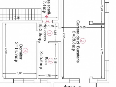 Apartament de vanzare, 2 camere - pozitie excelenta - Mosnita imagine mica 8, foxfort.ro