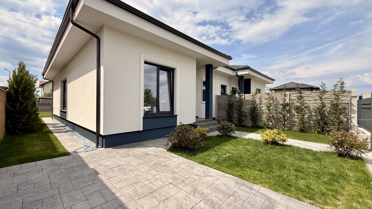 Duplex de vanzare, 3 camere + teren 330 mp, Mosnita Noua 1, foxfort.ro