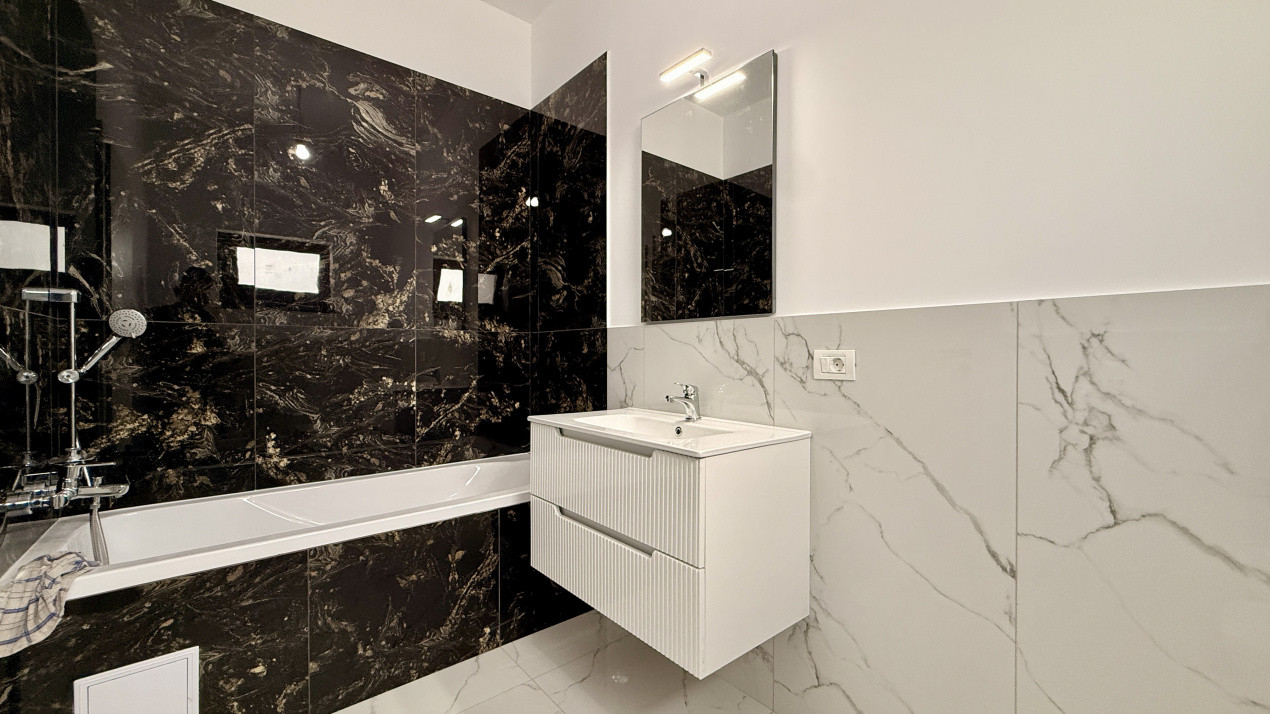 Duplex de vanzare, 3 camere + teren 330 mp, Mosnita Noua 11, foxfort.ro