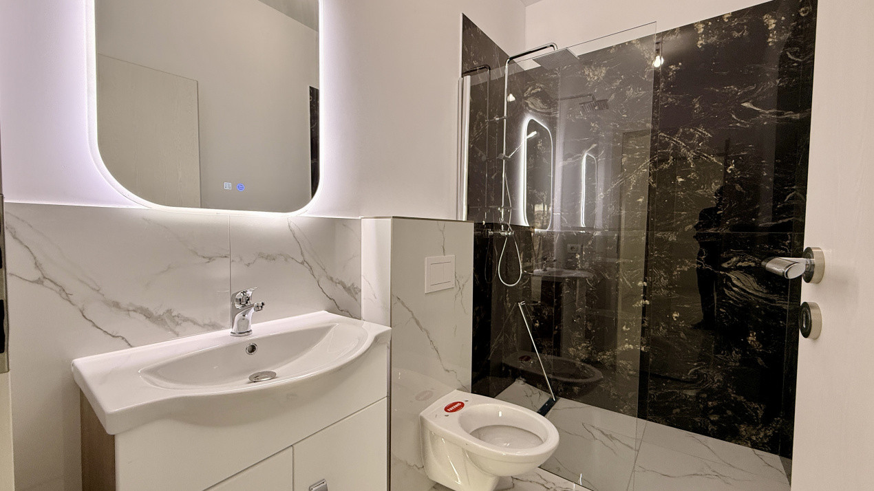 Duplex de vanzare, 3 camere + teren 330 mp, Mosnita Noua 12, foxfort.ro
