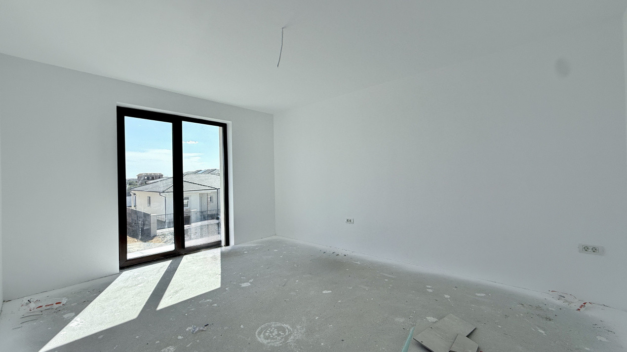 Duplex de vanzare, 4 camere despartit prin camera tehnica - Mosnita 14, foxfort.ro