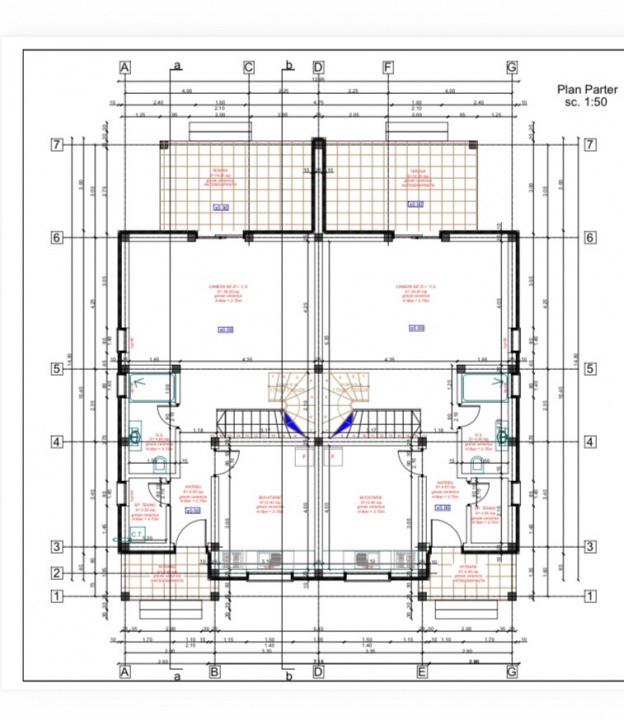 Duplex de vanzare, 4 camere - aproape de LIDL drumul Boilor 2, foxfort.ro