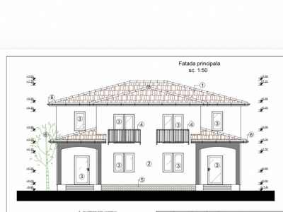 Duplex de vanzare, 4 camere - aproape de LIDL drumul Boilor