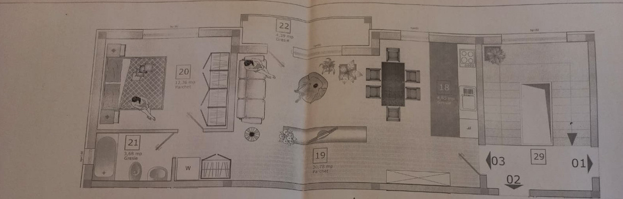 Apartament cu 2 camere | Centrala proprie | Investitie ideala - zona Modern 10, foxfort.ro
