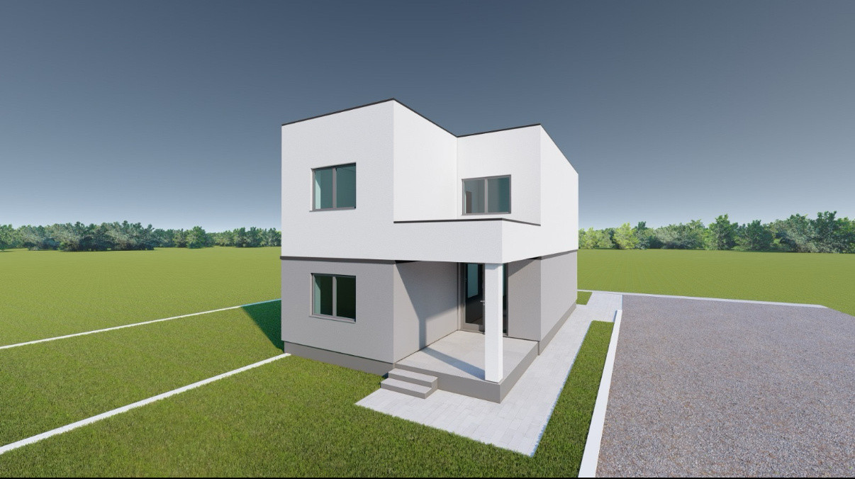 COMISION 0% Casa individuala cu 5 camere, 443 mp teren, de vanzare in Sanandrei 2, foxfort.ro