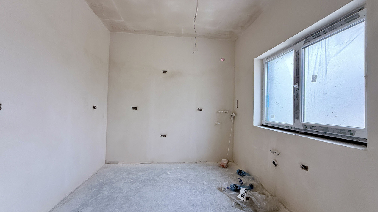 Duplex de vanzare, pe parter 3 camere -Drumul Boilor -Mosnita 3, foxfort.ro