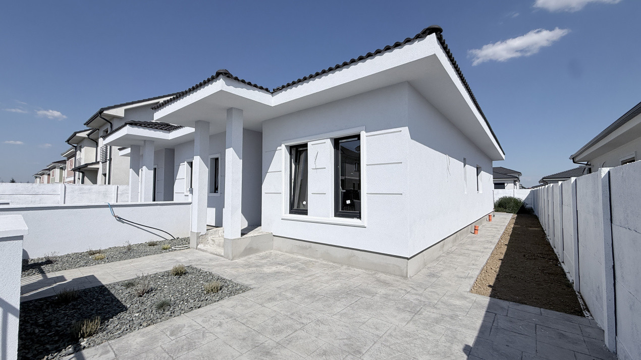 Duplex de vanzare, pe parter 3 camere -Drumul Boilor -Mosnita 1, foxfort.ro