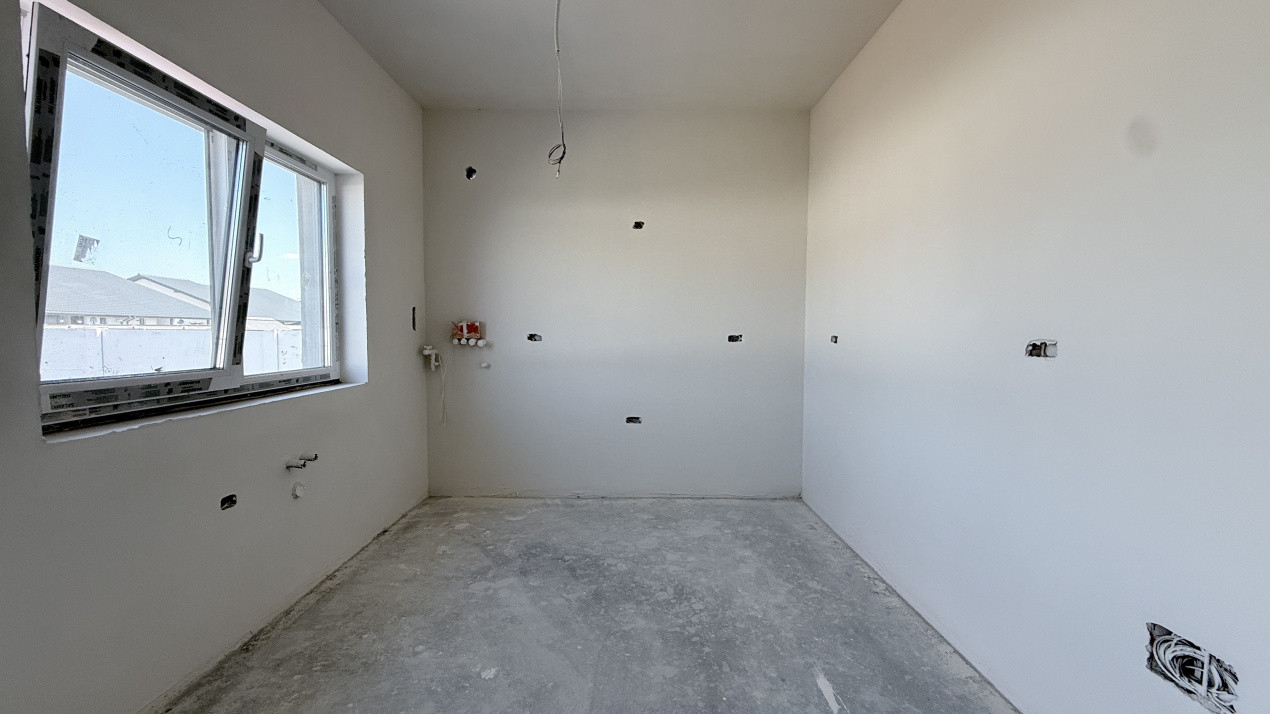 Duplex de vanzare, pe parter 3 camere -Drumul Boilor -Mosnita 4, foxfort.ro
