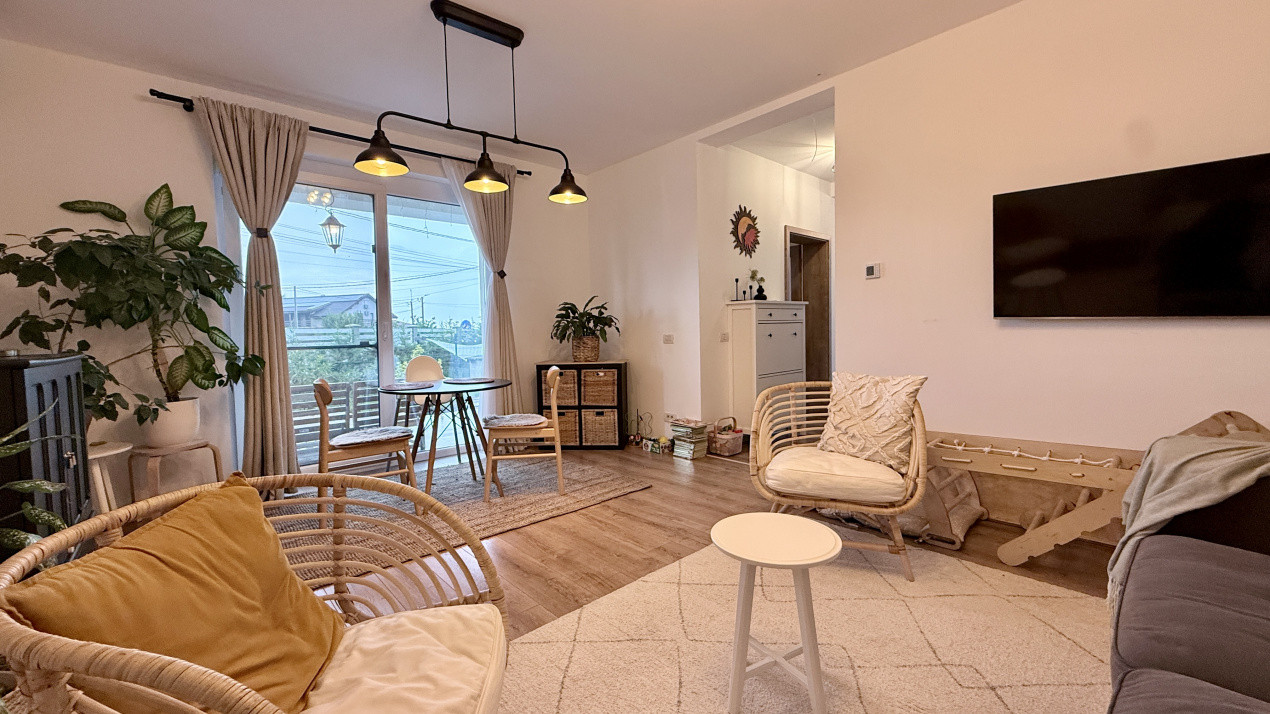 Duplex de vanzare, 4 camere obliata si utilat - Mosnita 4, foxfort.ro