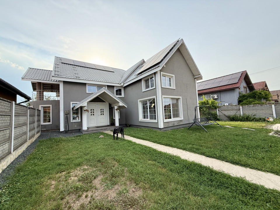Casa cu 5 camere, 219 mp utili si 588 mp teren, de vanzare in Sanmihaiu Roman 44, foxfort.ro