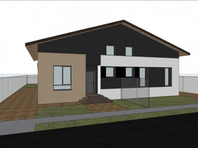 Duplex cu 3 camere, 76 mp utili si 300 mp teren, de vanzare in Sacalaz