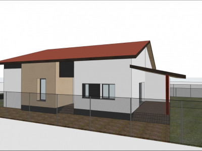 Duplex cu 3 camere, 76 mp utili si 300 mp teren, de vanzare in Sacalaz imagine mica 2, foxfort.ro