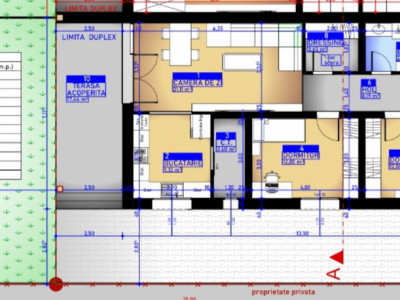 Duplex cu 3 camere, 76 mp utili si 300 mp teren, de vanzare in Sacalaz imagine mica 3, foxfort.ro