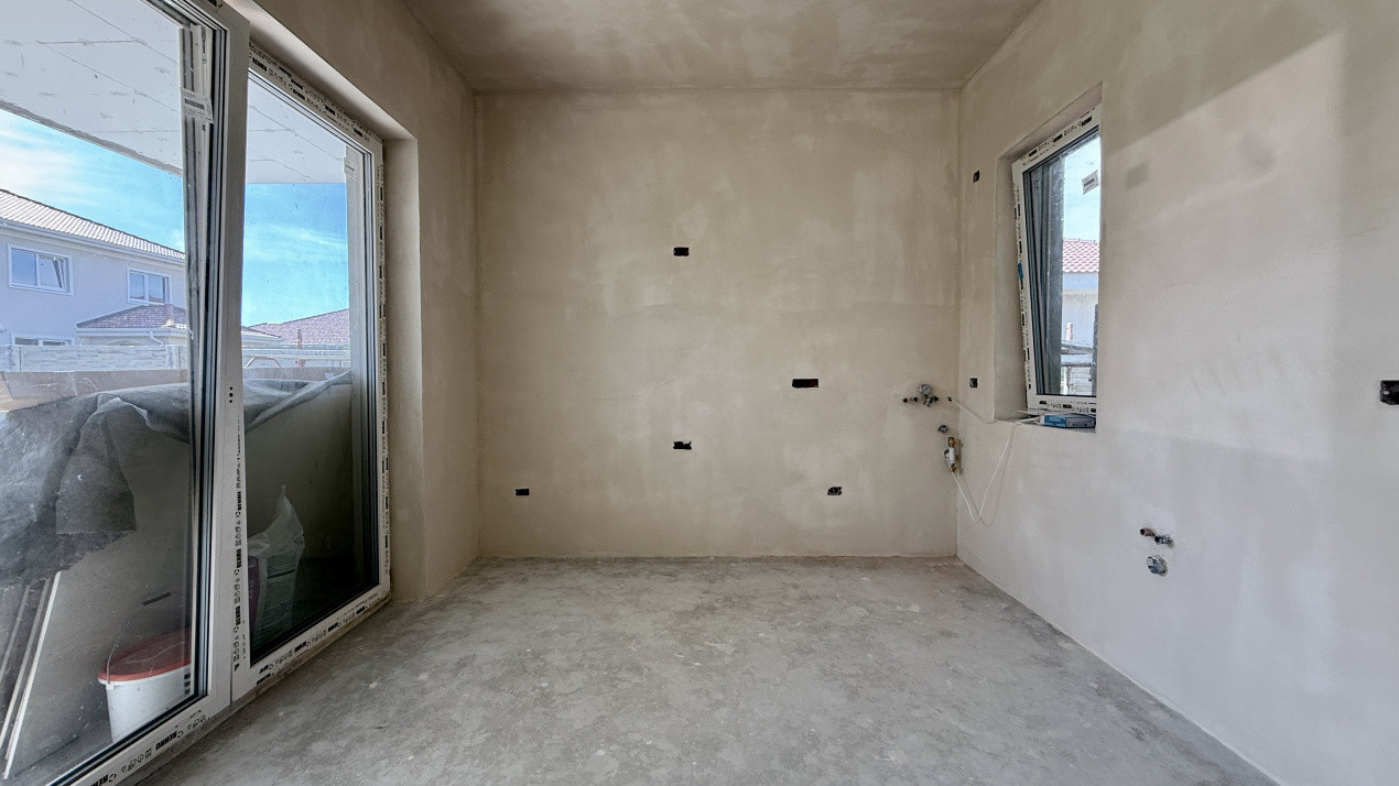 Duplex cu 3 camere si teren de 322 mp, toate utilitatile zona Mosnita Noua 5, foxfort.ro