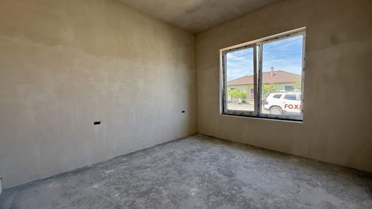 Duplex cu 3 camere si teren de 322 mp, toate utilitatile zona Mosnita Noua 10, foxfort.ro