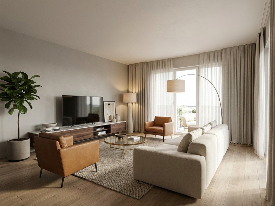 Apartament cu 3 camere de vanzare in Timisoara, zona Plopi 6, foxfort.ro