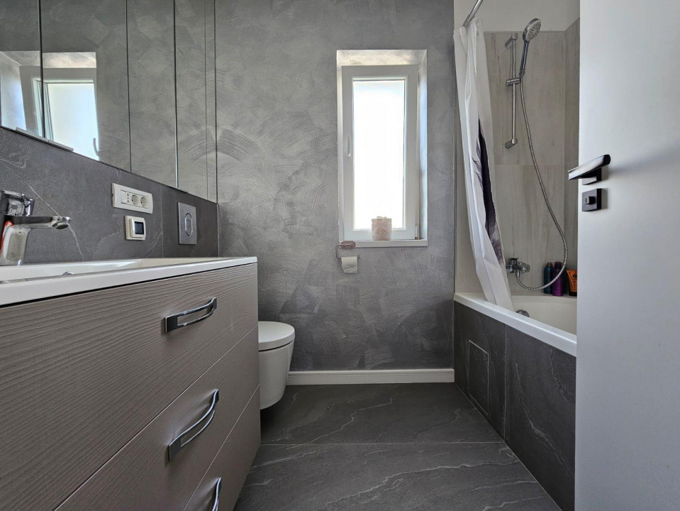 1/2 Duplex,  la asfalt, P +M, Toate Utilit., Mobilat + utilat Lux, Zona Simfonie 7, foxfort.ro