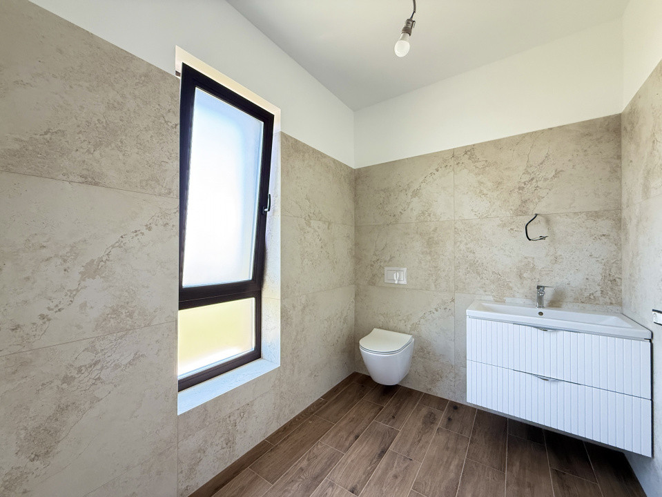 Duplex cu 442 mp teren | Dumbravita | Terase din travertin | Scara lemn masiv 30, foxfort.ro