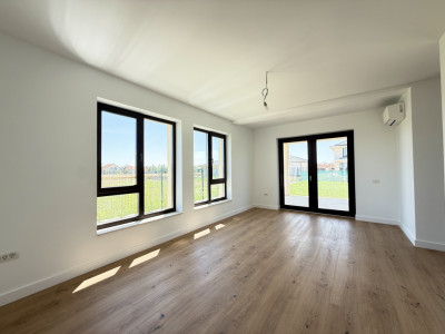 Duplex cu 442 mp teren | Dumbravita | Terase din travertin | Scara lemn masiv imagine mica 2, foxfort.ro