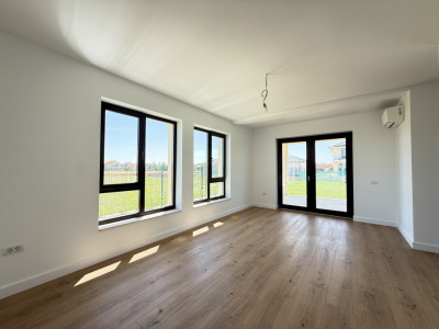 Duplex cu 442 mp teren | Dumbravita | Terase din travertin | Scara lemn masiv imagine mica 12, foxfort.ro