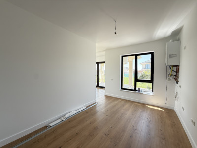Duplex cu 442 mp teren | Dumbravita | Terase din travertin | Scara lemn masiv imagine mica 19, foxfort.ro