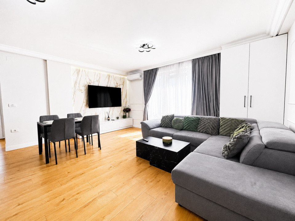 Apartament elegant cu 3 camere, etajul 1, in apropiere de AFI Arad 10, foxfort.ro