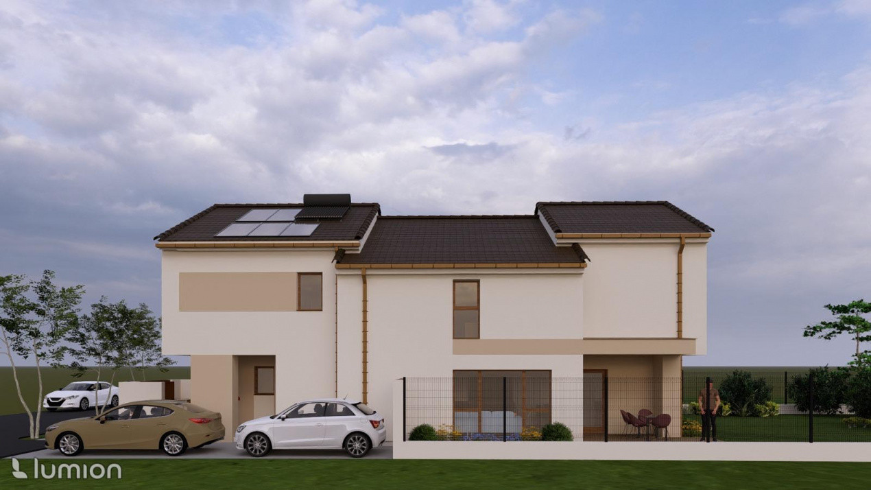 Duplex cu 4 camere de vanzare in localitatea Dumbravita 1, foxfort.ro