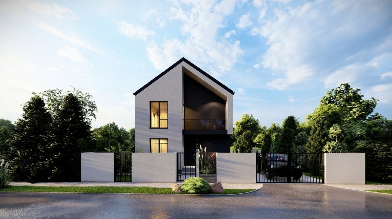 COMISION 0% | Teren intravilan 307 mp  | Autorizatie de construire | Sanandrei 2, foxfort.ro