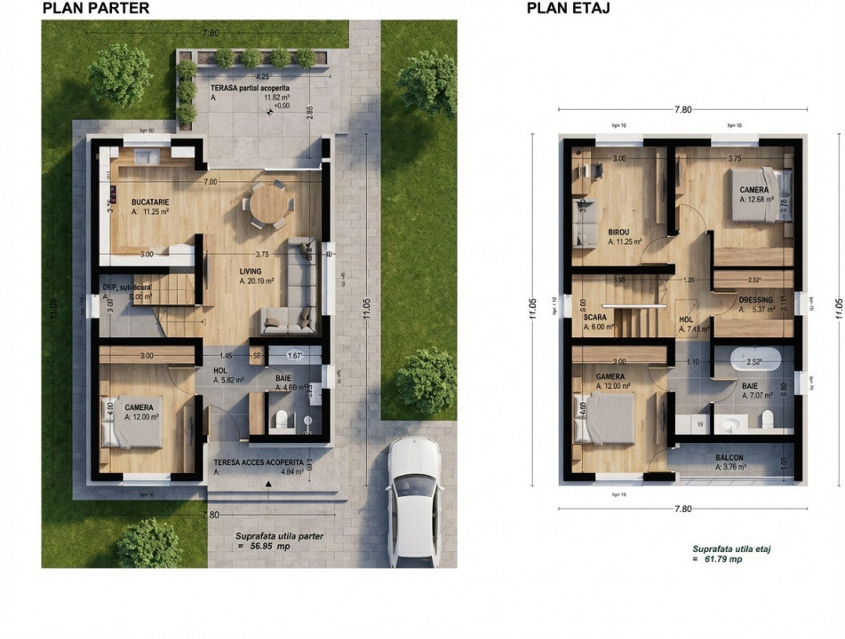COMISION 0% | Teren intravilan 307 mp  | Autorizatie de construire | Sanandrei 4, foxfort.ro