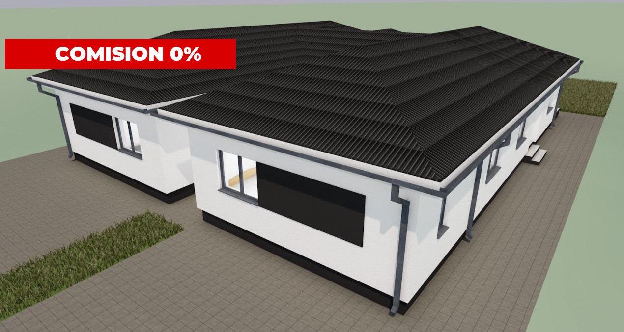 COMISION 0 % Duplex parter 4 camere, despartit prin camera tehnica 1, foxfort.ro