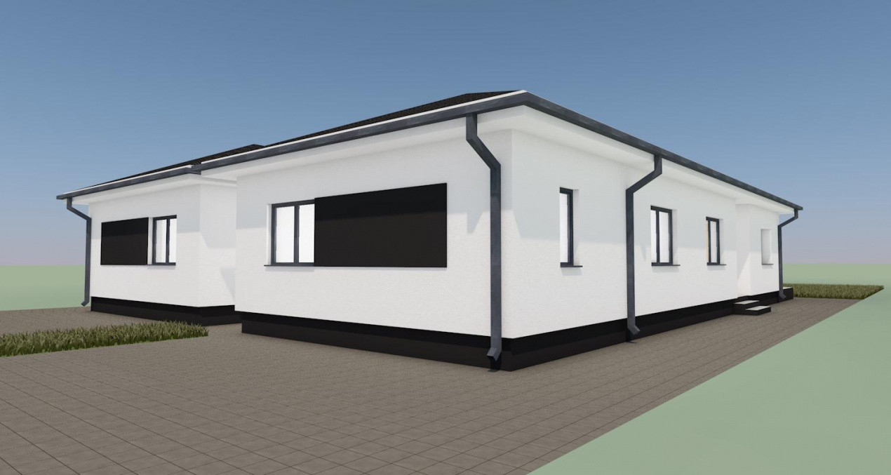 COMISION 0 % Duplex parter 4 camere, despartit prin camera tehnica 2, foxfort.ro