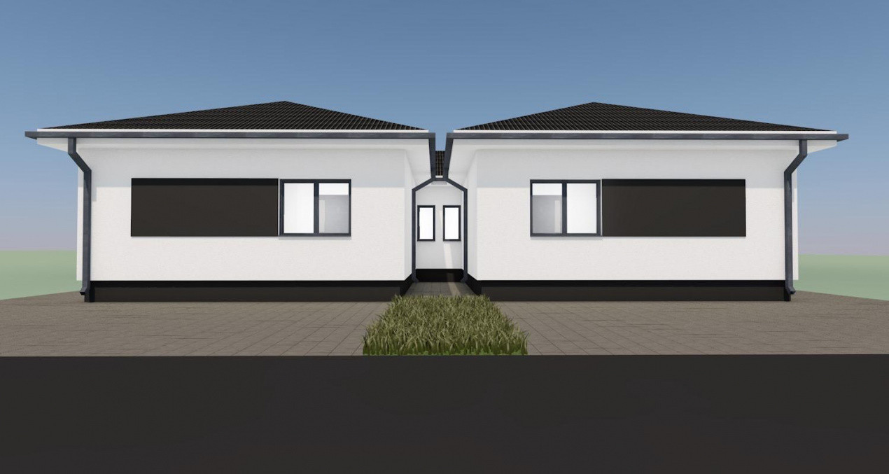 COMISION 0 % Duplex parter 4 camere, despartit prin camera tehnica 5, foxfort.ro