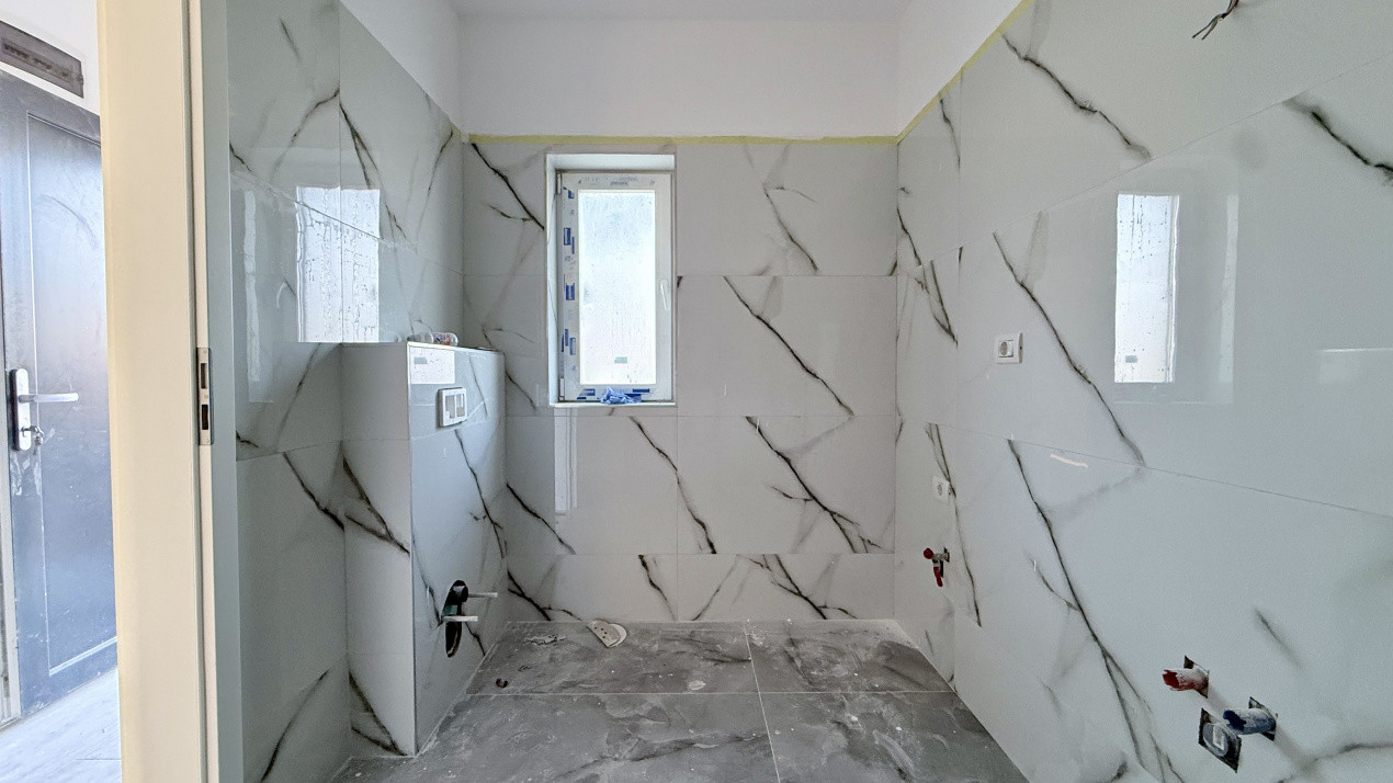 Duplex de vanzare, 3 camere pe parter + pod - Mosnita Veche 13, foxfort.ro