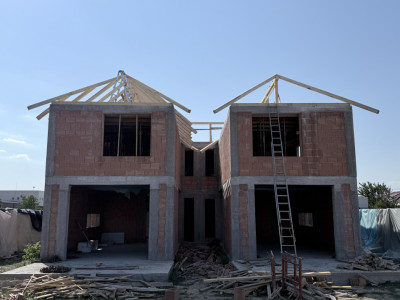 Duplex de vanzare, 5 camere despartit prin camera tehnica - Mosnita Noua imagine mica 6, foxfort.ro