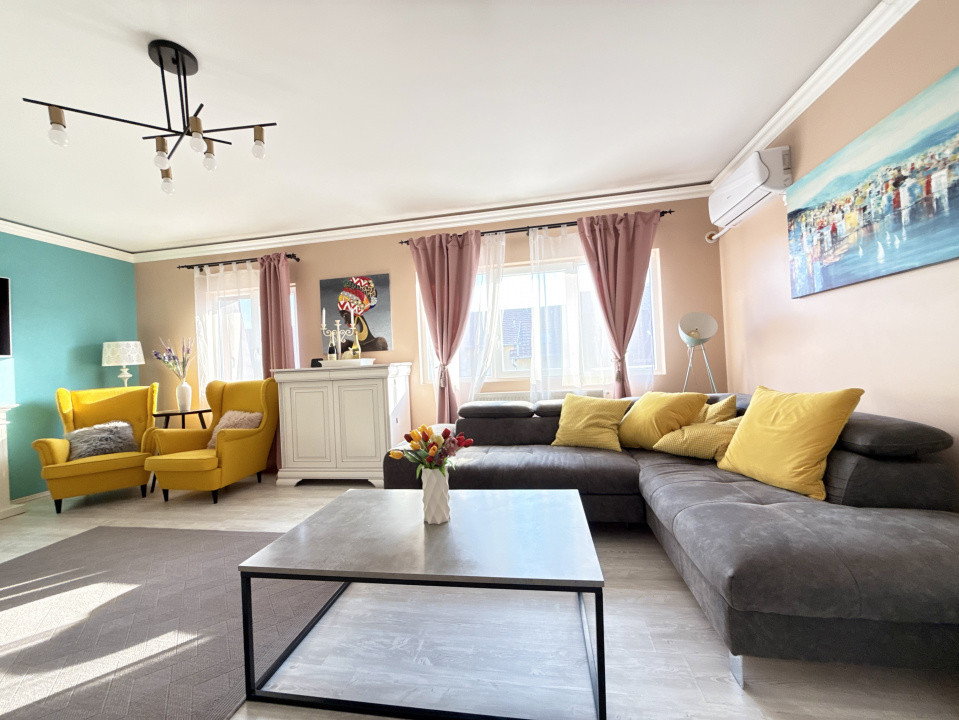 Apartament 3 camere, 85 mp, complet mobilat si utilat | Sagului | COMISION 0% 12, foxfort.ro