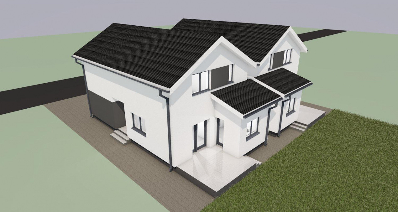 Duplex cu 4 camere, despartit prin camera tehnic - zona Urseni 5, foxfort.ro