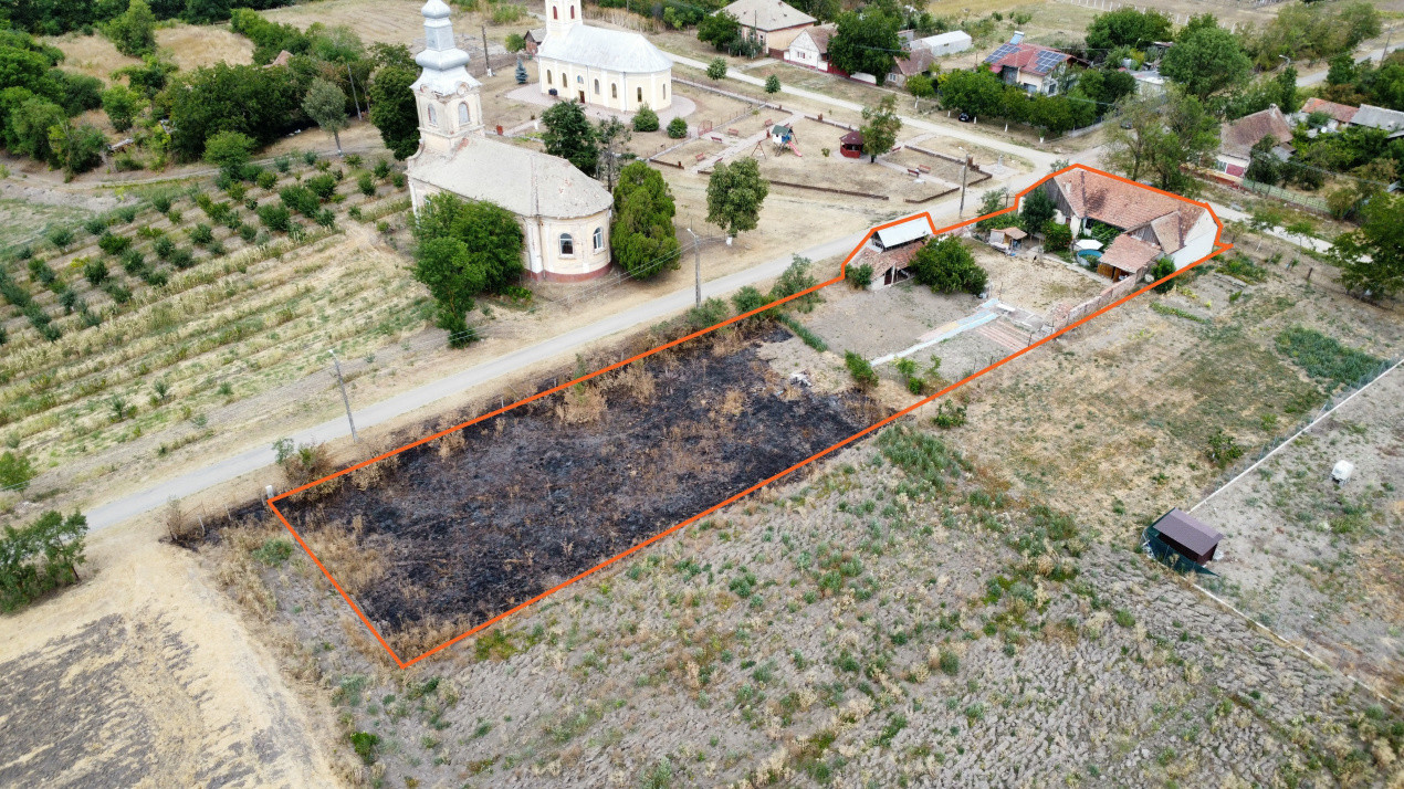 Casa individuala 4 camere si teren 2208 mp in Folea, comuna Voiteg 4, foxfort.ro