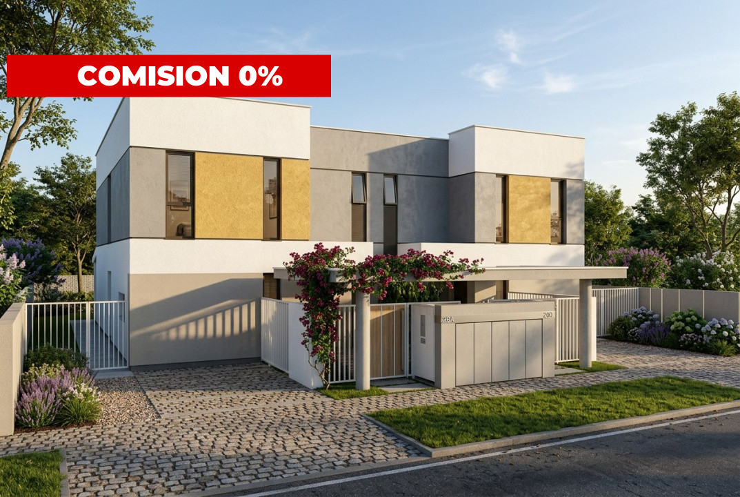 COMISION 0 % Duplex 4 camere, despartit prin camera tehnica - Mosnita Noua 1, foxfort.ro