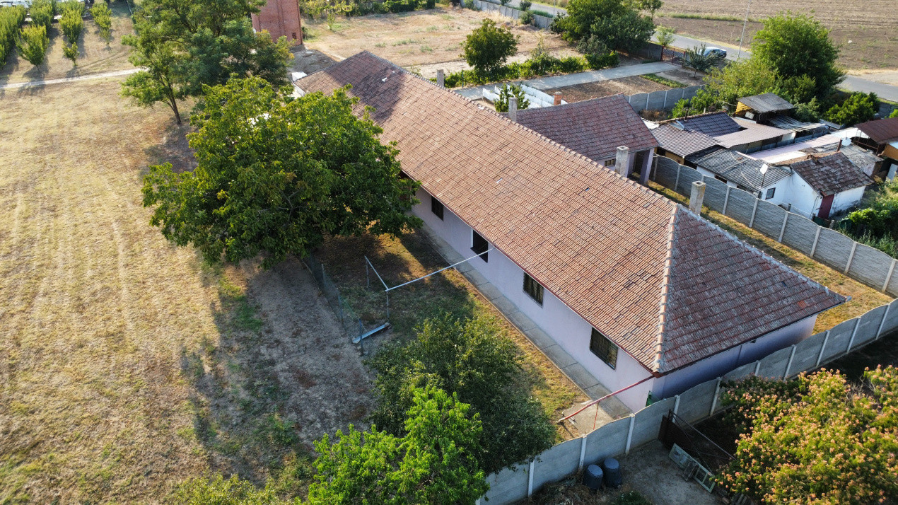 Spatiu de productie, 10 incaperi, 382 mp utili, 1800 mp teren, Peciu Nou 11, foxfort.ro